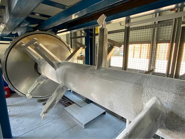 (c) 2019 zettl bt 10.000 horizontal fast running paddle mixer dryer station - afbeelding 33 van  33