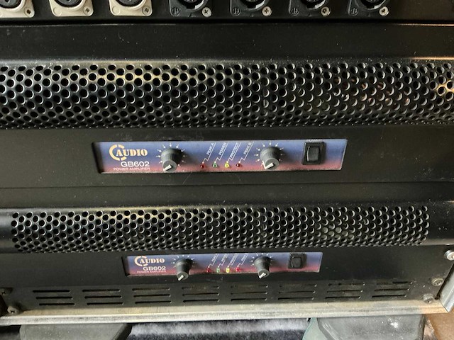 C audio gb602 versterker (2x) - afbeelding 3 van  3