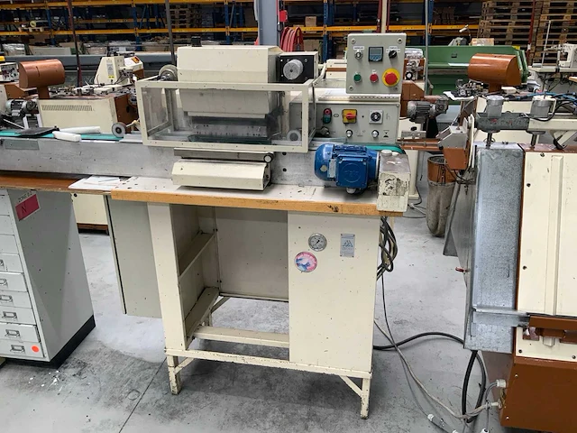 (c) eindcombinatie complete leder riemen bewerkingslijn (42 t/m 46) - afbeelding 7 van  16