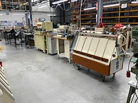 (c) eindcombinatie complete leder riemen bewerkingslijn (42 t/m 46)