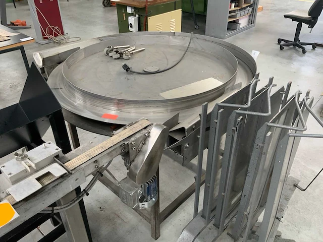 (c) firanco riemenstapelaar met buffertafel / carrousel voor lijn - afbeelding 4 van  6