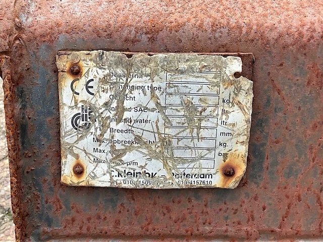 C. klein graafbak “cw05” - afbeelding 5 van  5