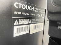 C-touch - 65" 4k interactieve touchscreen - kantelbaar - afbeelding 8 van  9