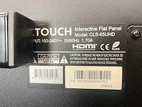 C-touch - 65" interactieve touchscreen met statief - afbeelding 2 van  10