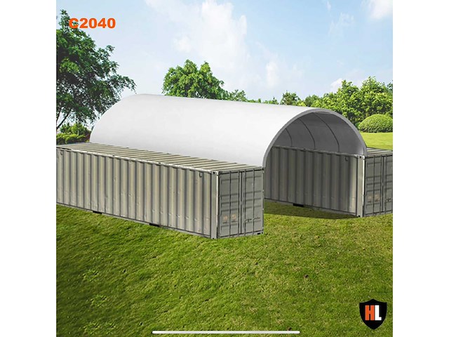 C2040 - container overkapping nieuw - afbeelding 1 van  4
