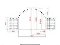 C2040 - container overkapping nieuw - afbeelding 2 van  4