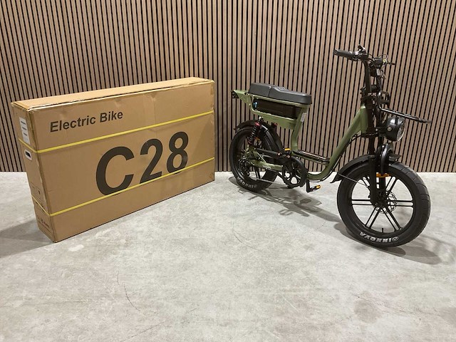 C28 groen elektrische fiets - afbeelding 16 van  57