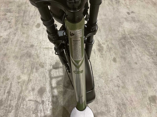 C28 groen elektrische fiets - afbeelding 4 van  20