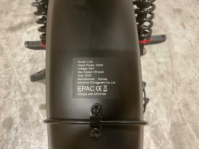 C28 groen elektrische fiets - afbeelding 7 van  24