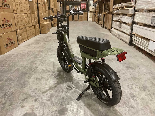 C28 groen elektrische fiets - afbeelding 7 van  10