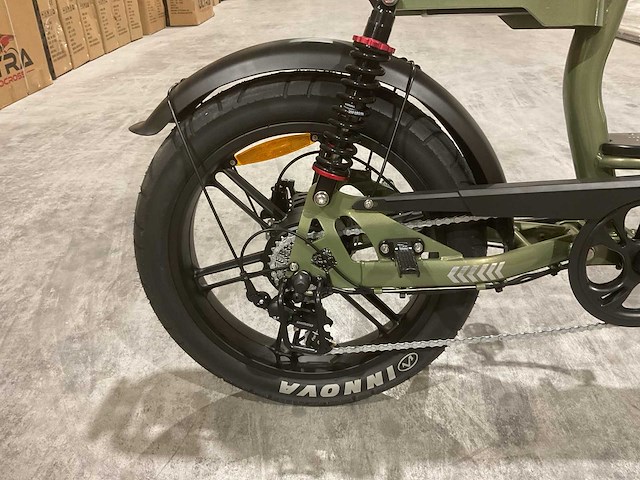 C28 groen elektrische fiets - afbeelding 9 van  10