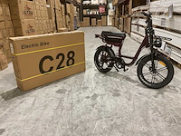 C28 paars elektrische fiets