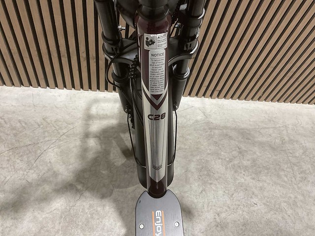C28 paars elektrische fiets - afbeelding 28 van  66