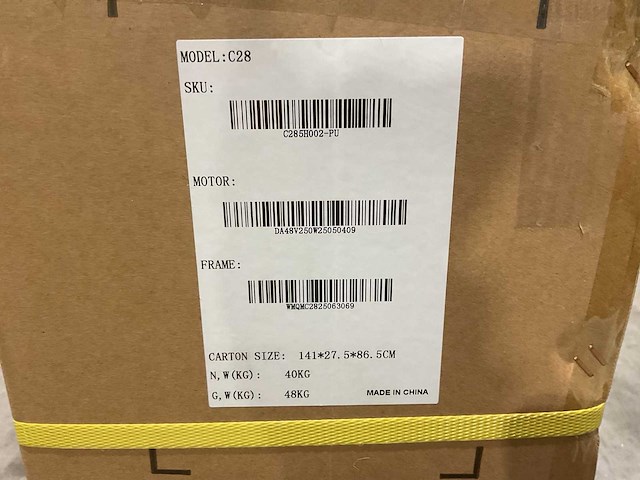 C28 paars elektrische fiets - afbeelding 13 van  22