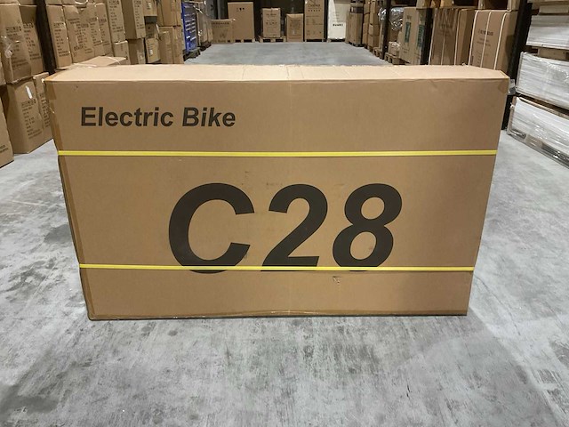 C28 paars elektrische fiets - afbeelding 10 van  15