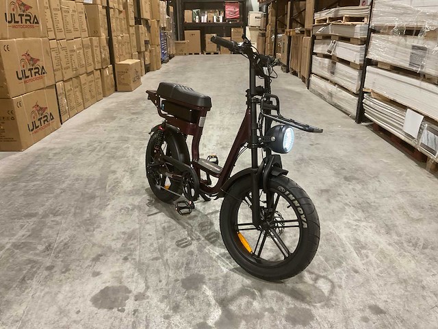 C28 paars elektrische fiets - afbeelding 9 van  22