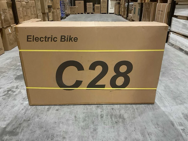 C28 paars elektrische fiets - afbeelding 2 van  22
