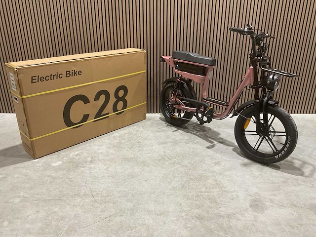 C28 roze elektrische fiets - afbeelding 17 van  69