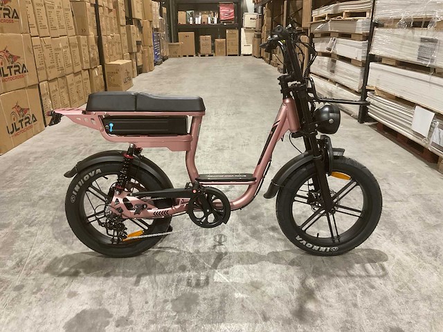C28 roze elektrische fiets - afbeelding 10 van  11