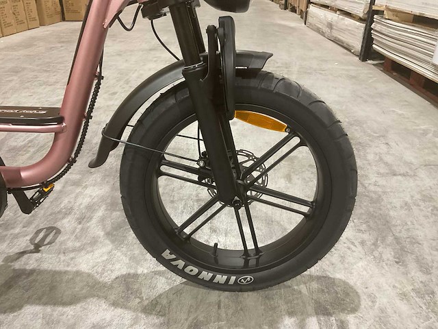 C28 roze elektrische fiets - afbeelding 12 van  13