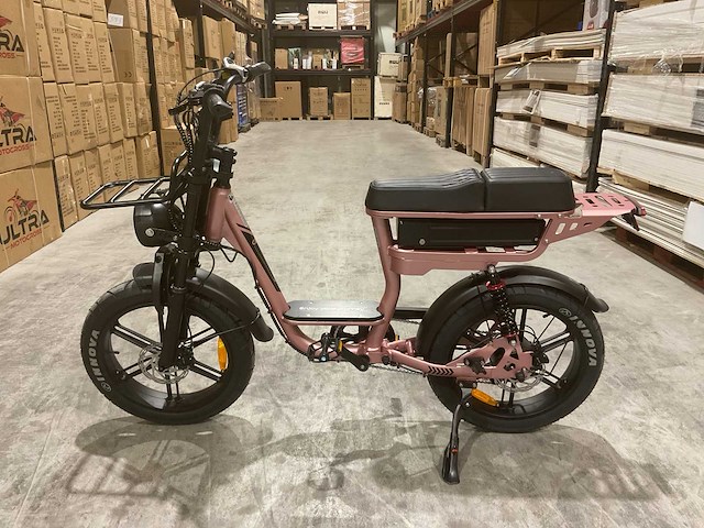 C28 roze elektrische fiets - afbeelding 12 van  23