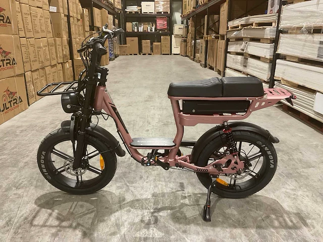 C28 roze elektrische fiets - afbeelding 12 van  23