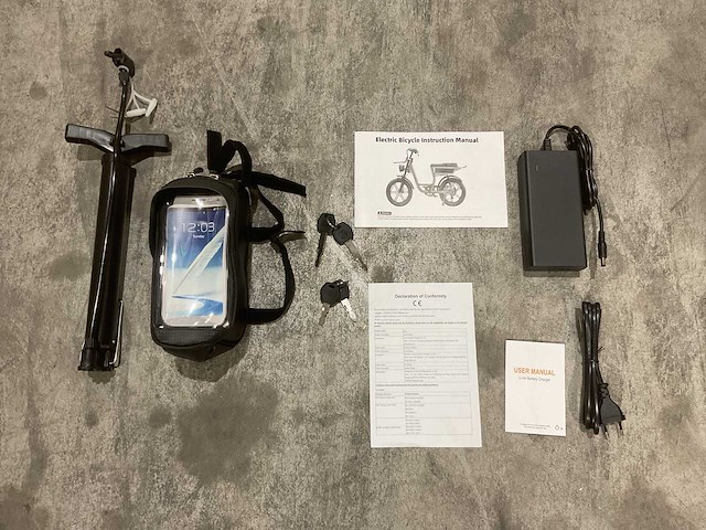 C28 zwart elektrische fiets - afbeelding 9 van  20