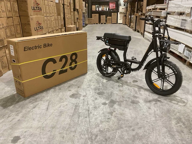 C28 zwart elektrische fiets - afbeelding 25 van  25
