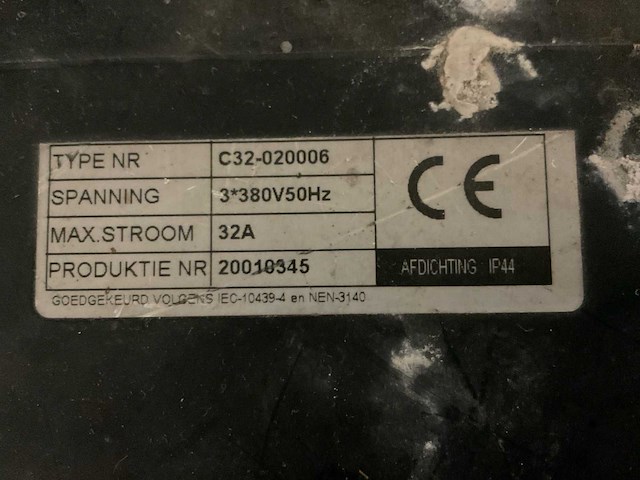 C32-020006 stroomverdeelkast - afbeelding 8 van  8