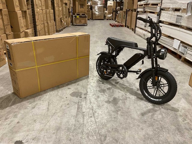 C80 mini black elektrische fiets - afbeelding 1 van  63