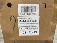 C80 mini black elektrische fiets - afbeelding 11 van  20