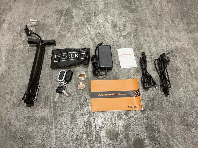 C80 mini black elektrische fiets - afbeelding 8 van  18