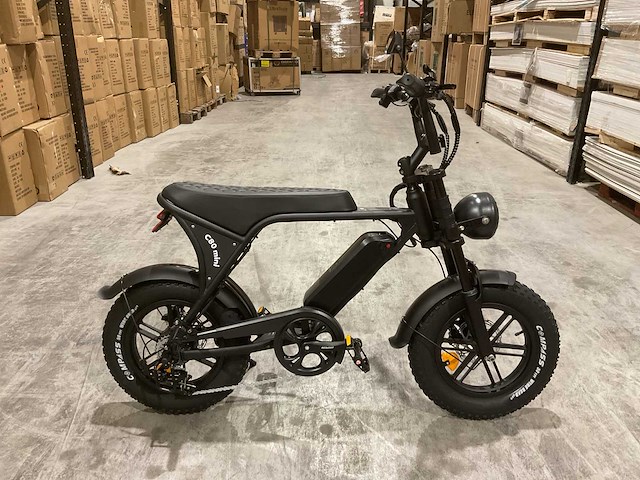 C80 mini black elektrische fiets - afbeelding 7 van  8