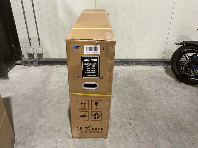 C80 mini dark blue elektrische fiets - afbeelding 37 van  61