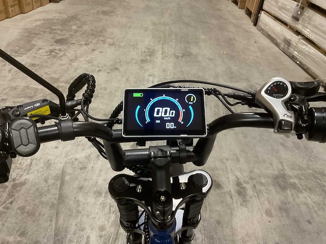 C80 mini dark blue elektrische fiets - afbeelding 4 van  47