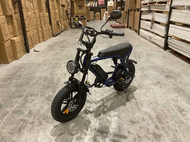 C80 mini dark blue elektrische fiets - afbeelding 1 van  22