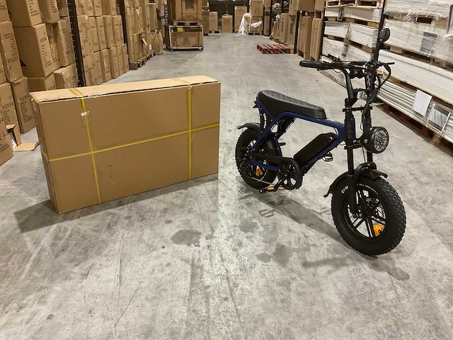 C80 mini dark blue elektrische fiets - afbeelding 13 van  22