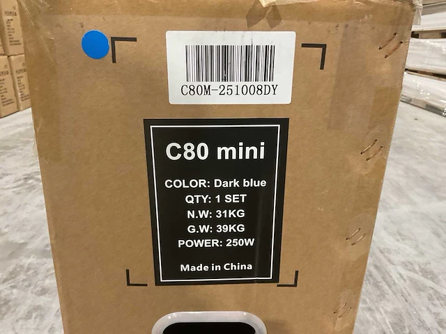 C80 mini dark blue elektrische fiets - afbeelding 19 van  22