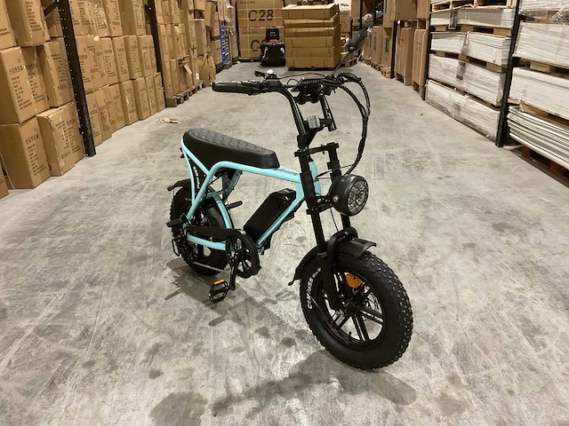 C80 mini light blue elektrische fiets - afbeelding 14 van  63