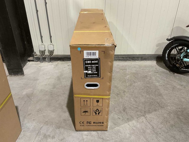 C80 mini light blue elektrische fiets - afbeelding 62 van  63