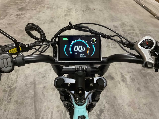 C80 mini light blue elektrische fiets - afbeelding 4 van  62