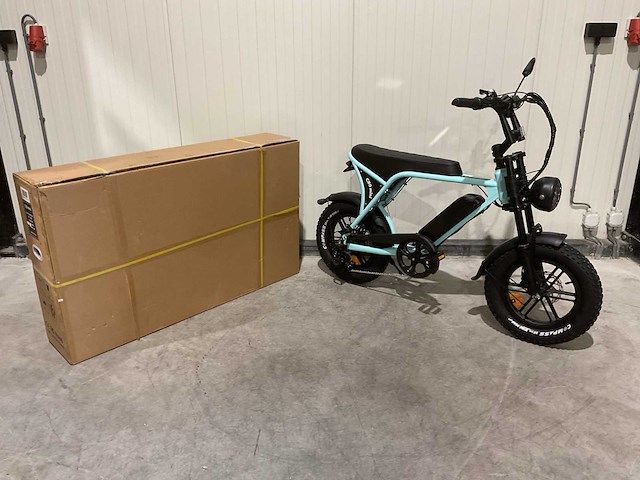 C80 mini light blue elektrische fiets - afbeelding 38 van  62