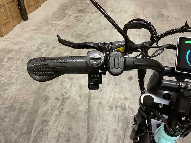 C80 mini light blue elektrische fiets - afbeelding 5 van  23