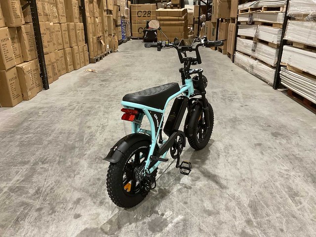 C80 mini light blue elektrische fiets - afbeelding 23 van  23