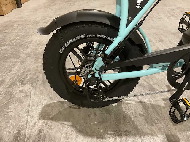 C80 mini light blue elektrische fiets - afbeelding 2 van  20