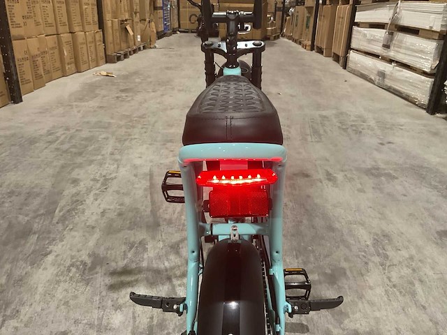 C80 mini light blue elektrische fiets - afbeelding 5 van  20