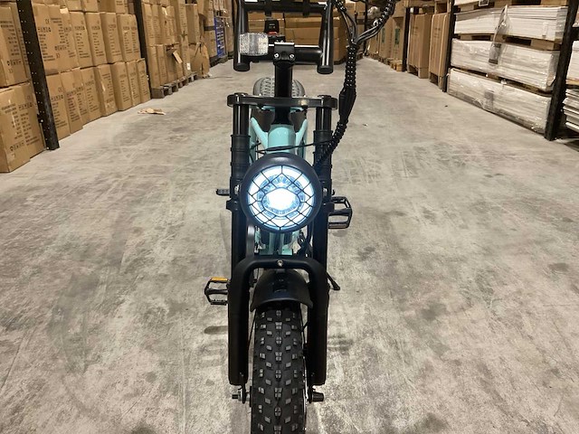 C80 mini light blue elektrische fiets - afbeelding 7 van  20