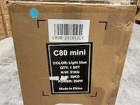 C80 mini light blue elektrische fiets - afbeelding 11 van  20
