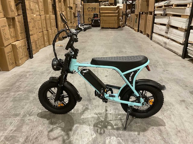 C80 mini light blue elektrische fiets - afbeelding 14 van  20