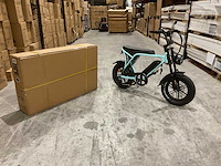 C80 mini light blue elektrische fiets - afbeelding 11 van  23
